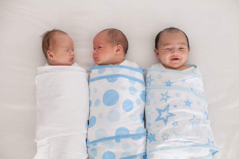 Miracle Blanket Swaddle Wrap - Help Your Newborn Sleep Longer - Soft & Secure Sleep Sack for Infants - Easy-to-Use Swaddling Blanket for a Calm Baby (White) - Image 2